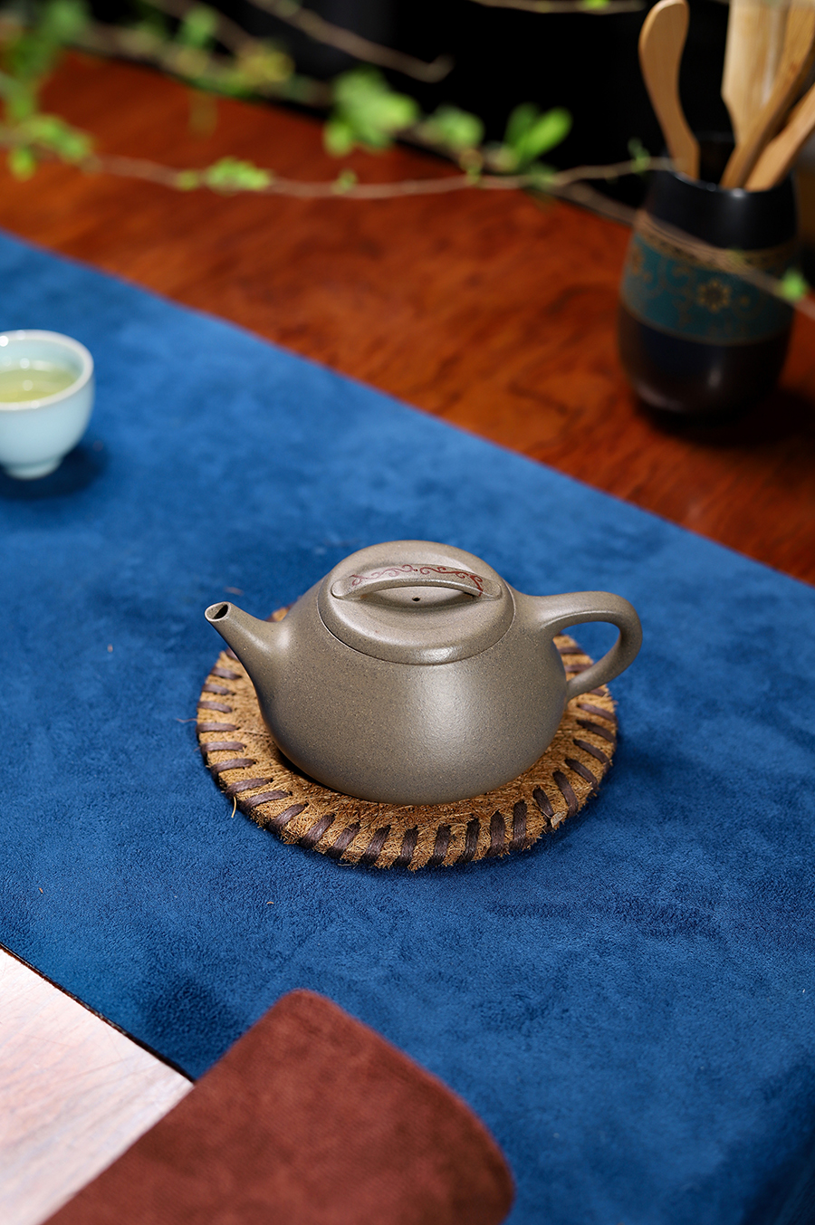 恽志培全手工制韵瓢壶