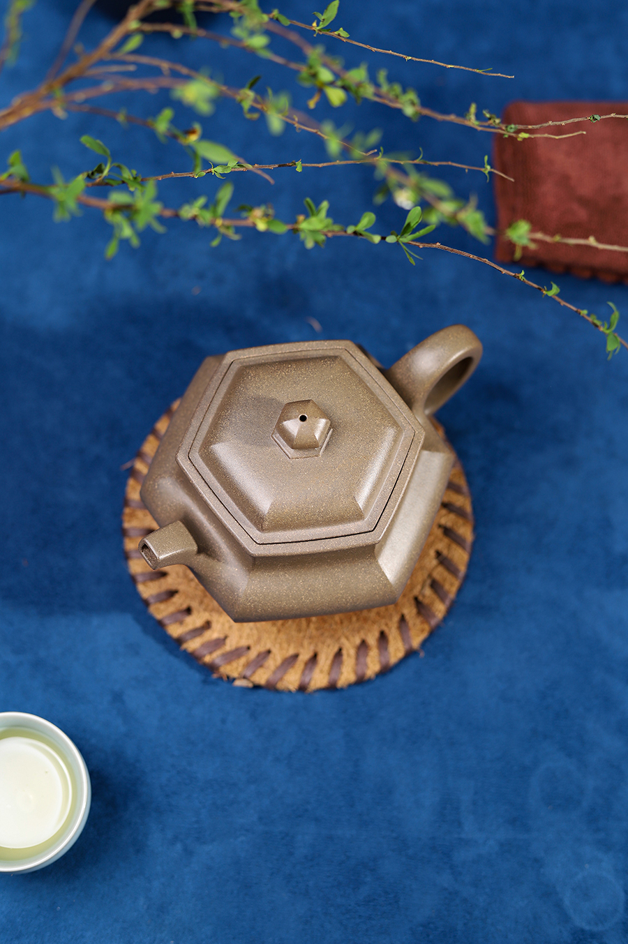 恽志培制全手六方云罐壶