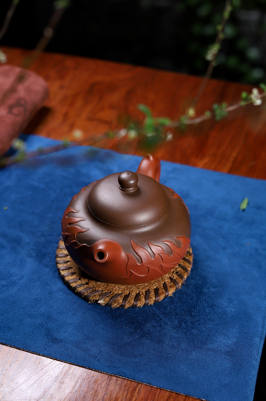 陈国良制火中陶壶