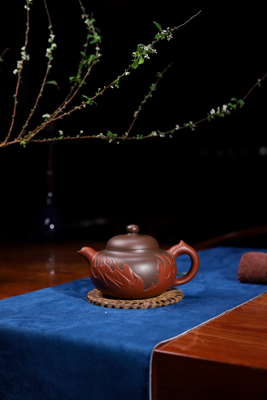 陈国良制火中陶壶