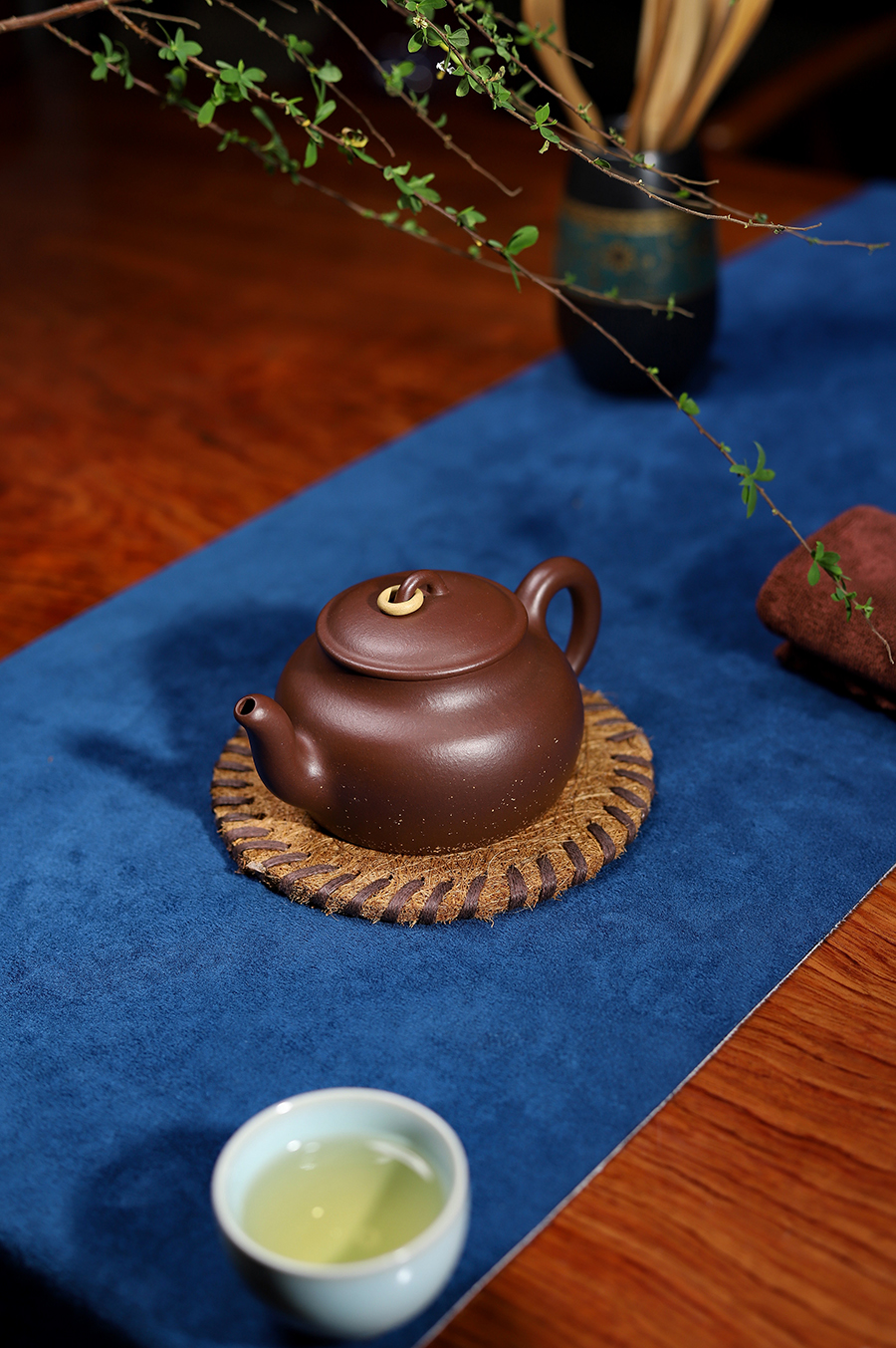 恽志培全手工制玲珑壶