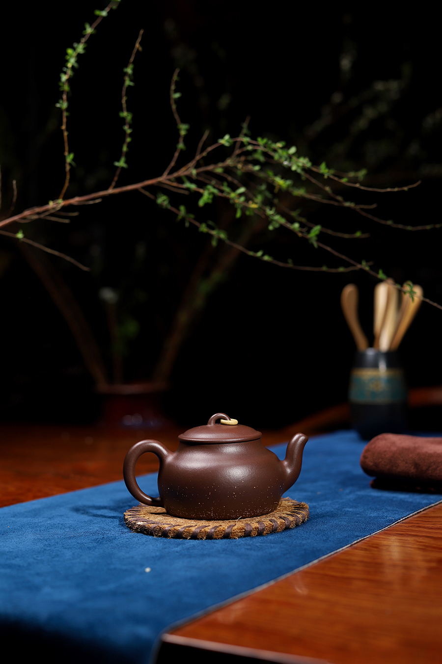 恽志培全手工制玲珑壶