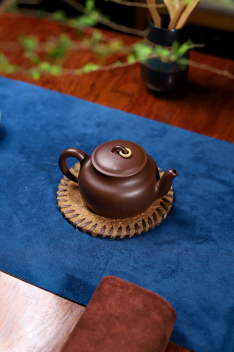 恽志培全手工制玲珑壶