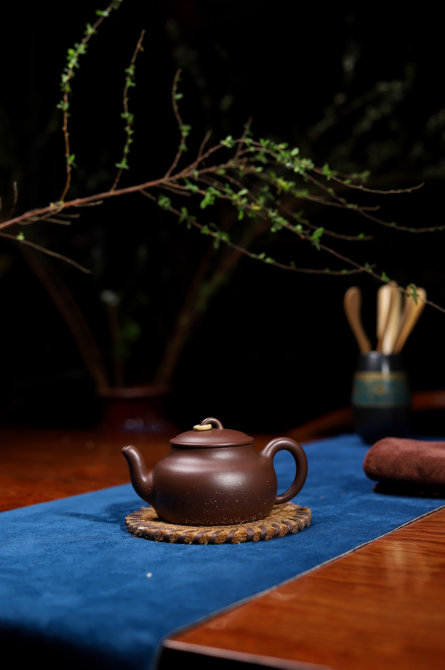 恽志培全手工制玲珑壶