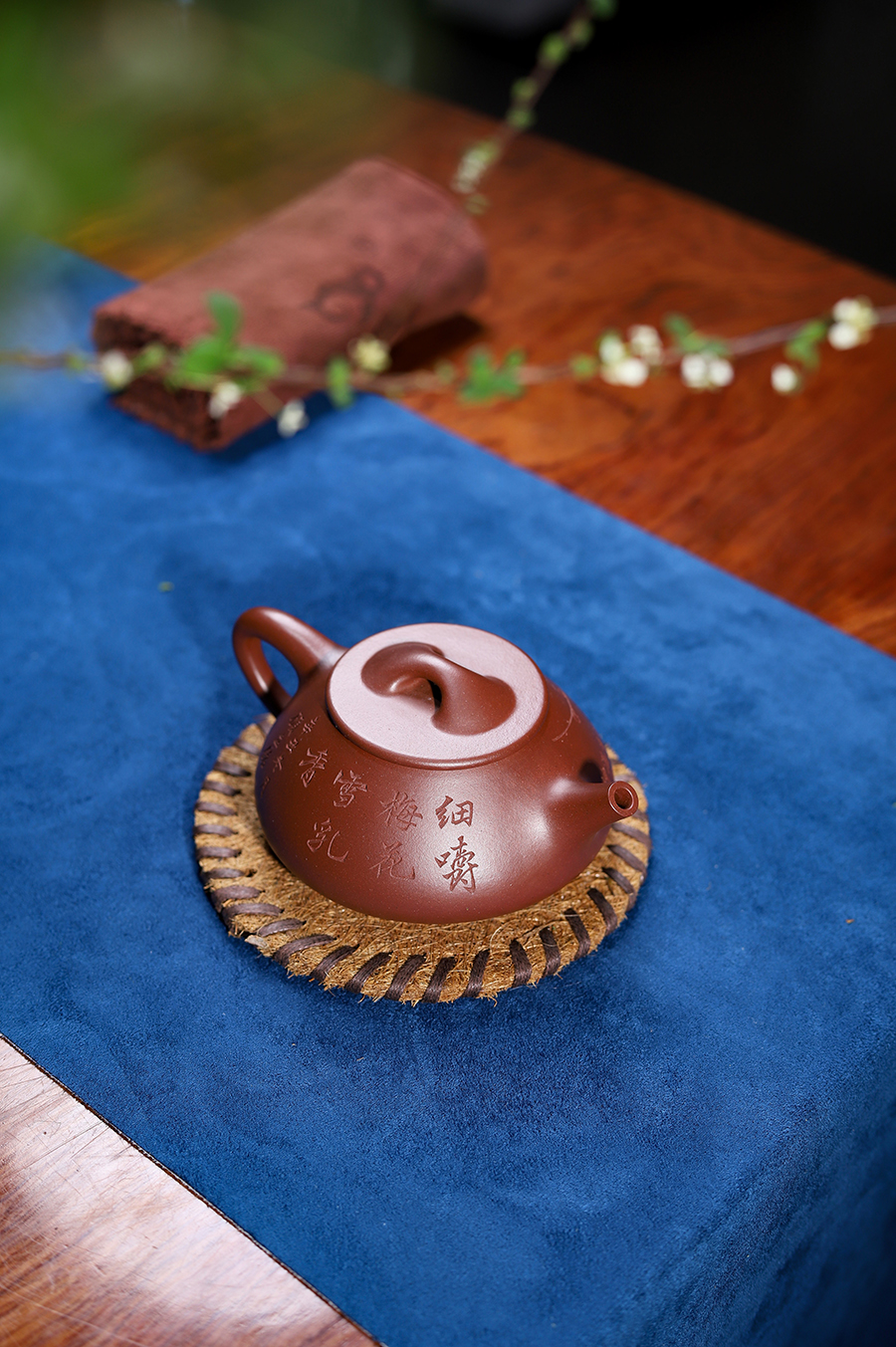 胡海菲制景舟石瓢壶