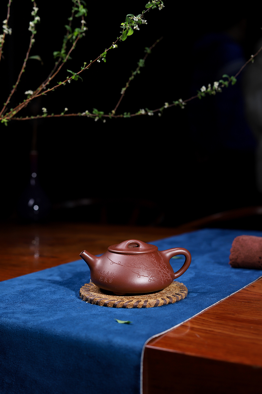 胡海菲制景舟石瓢壶