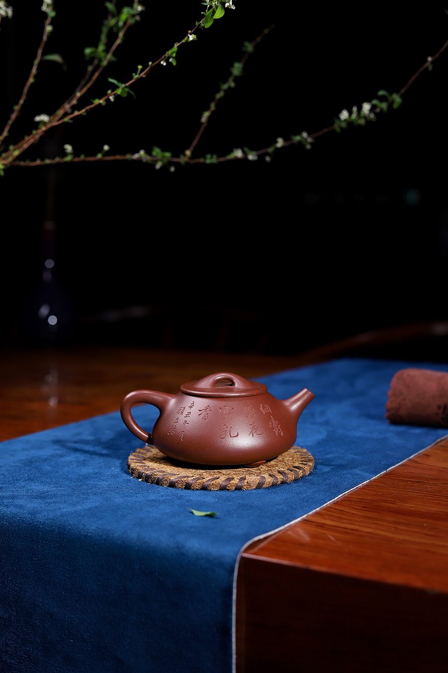 胡海菲制景舟石瓢壶