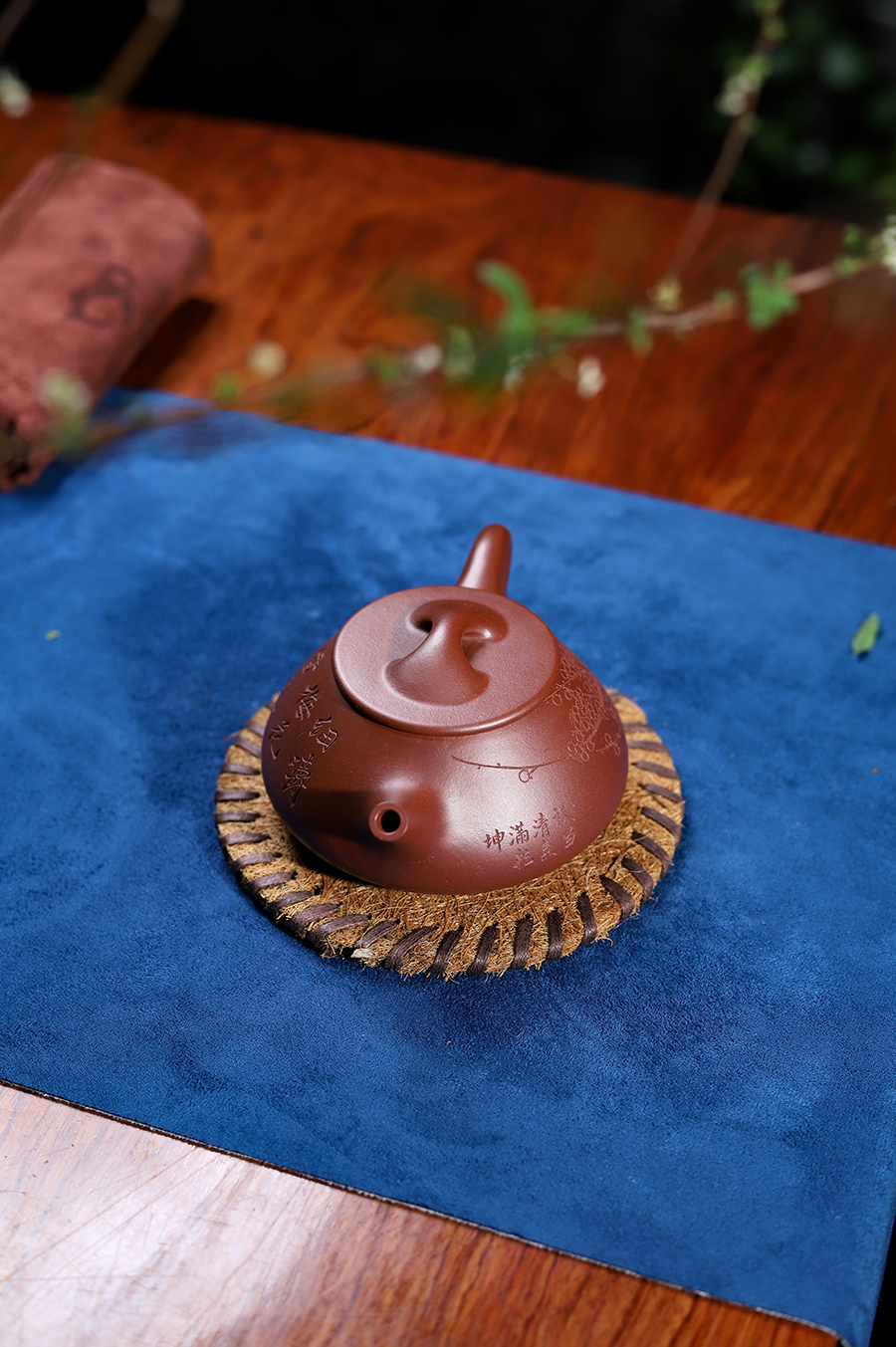 胡海菲制景舟石瓢壶