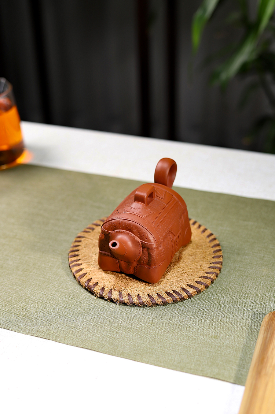 史小明制皮包壶