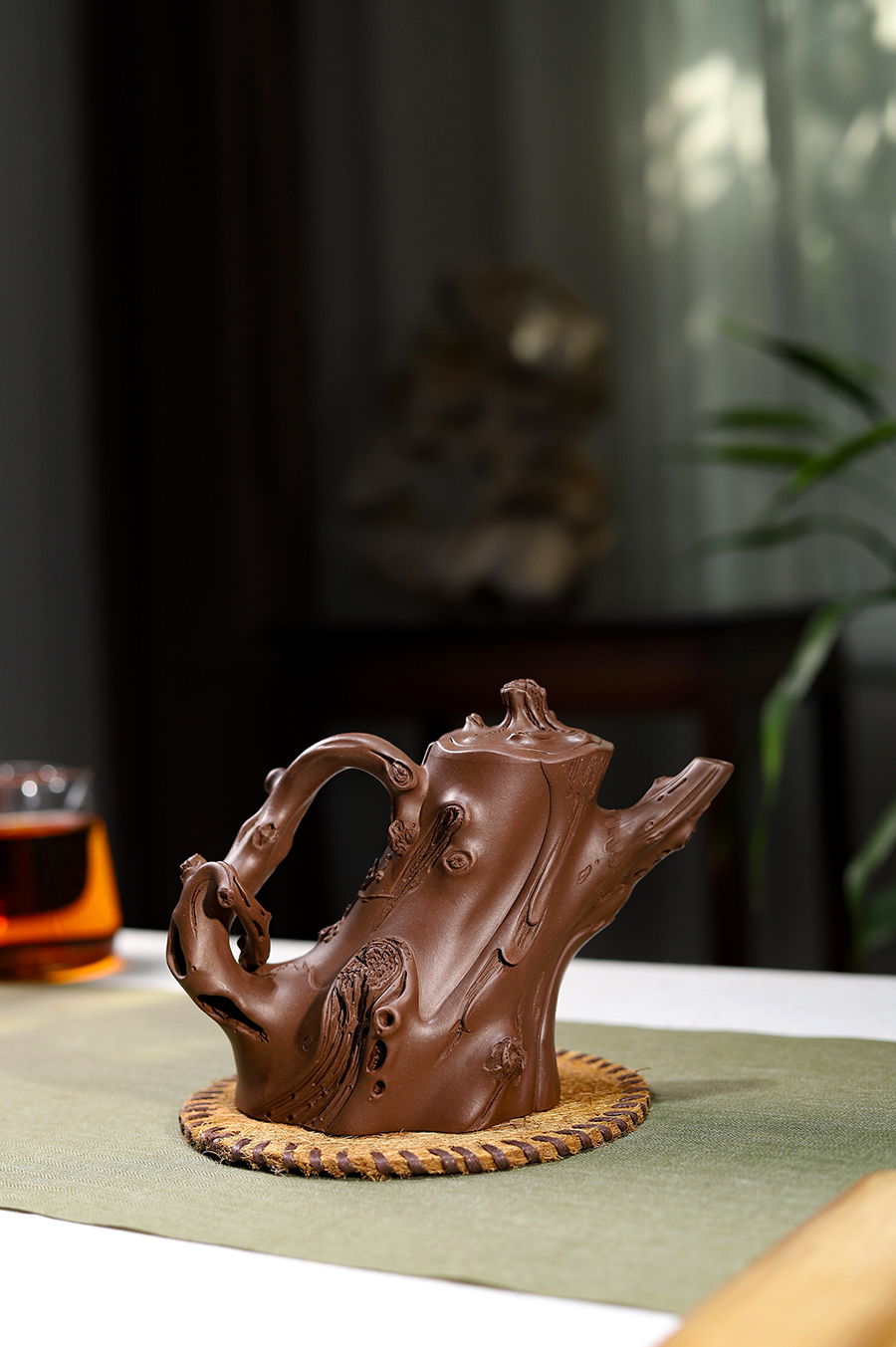 顾佩伦制鸣远梅桩壶