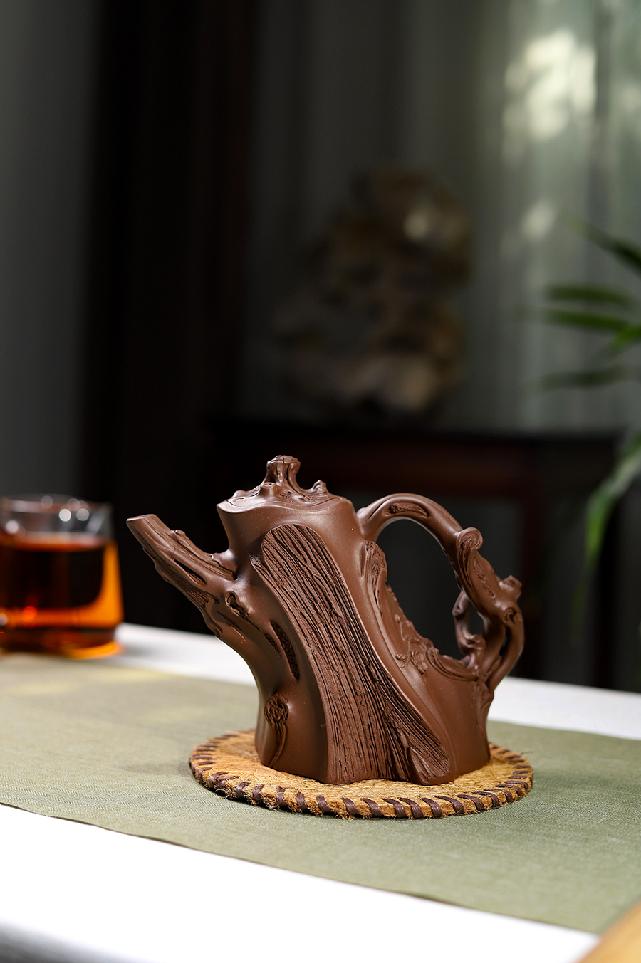 顾佩伦制鸣远梅桩壶