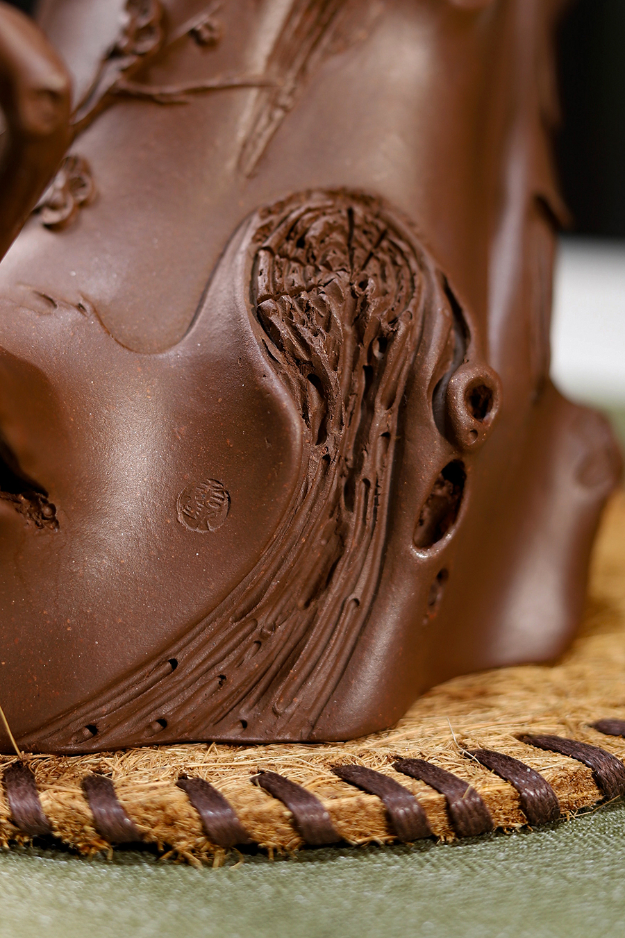 顾佩伦制鸣远梅桩壶