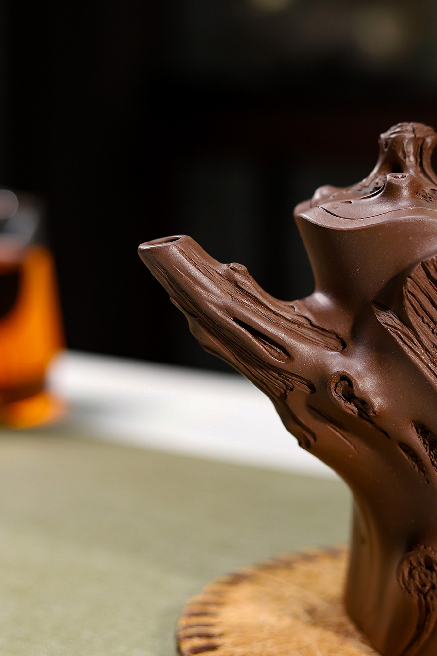 顾佩伦制鸣远梅桩壶