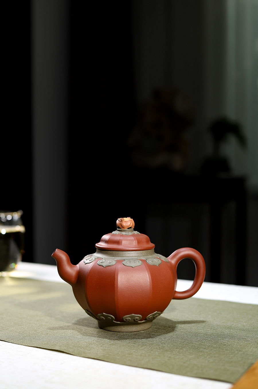 孔春华制福星高照壶