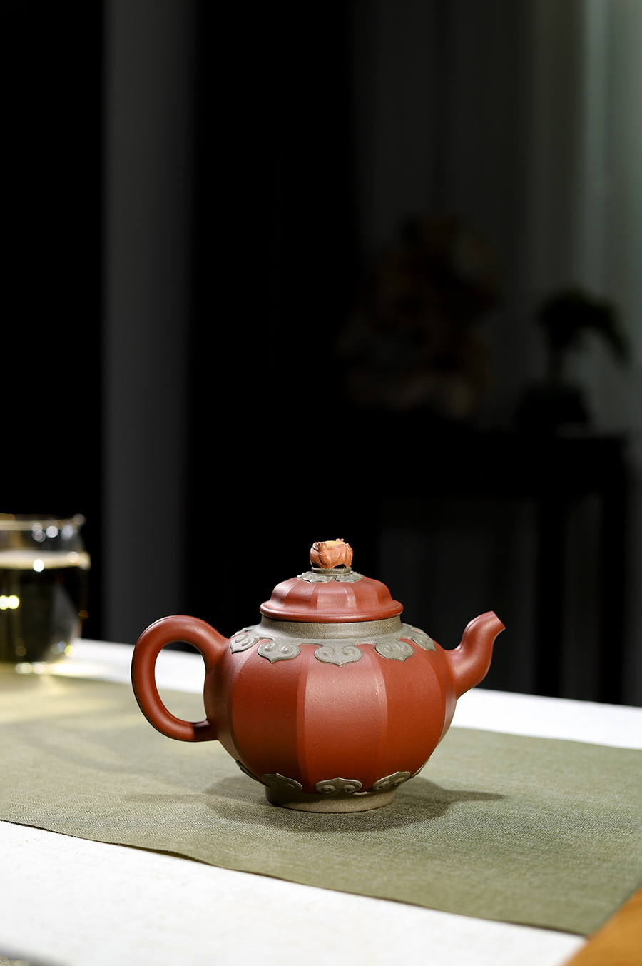 孔春华制福星高照壶