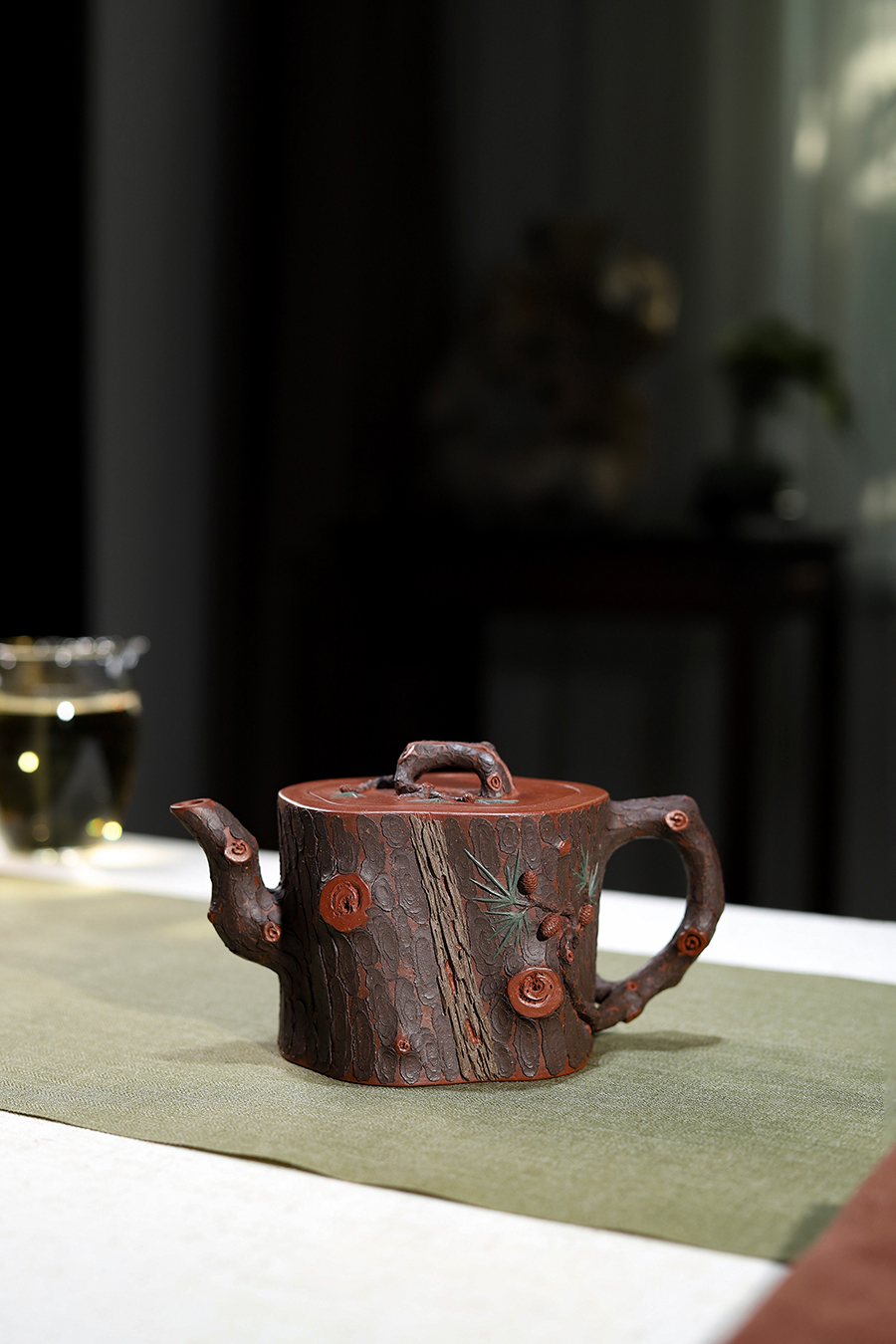 范萍全手工制松桩壶