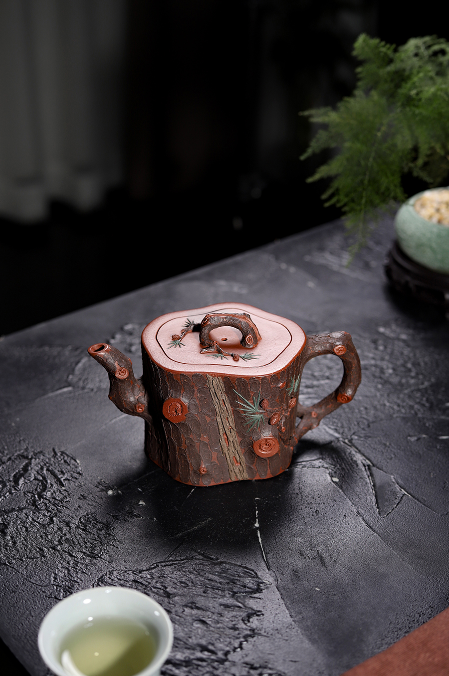 范萍全手工制松桩壶