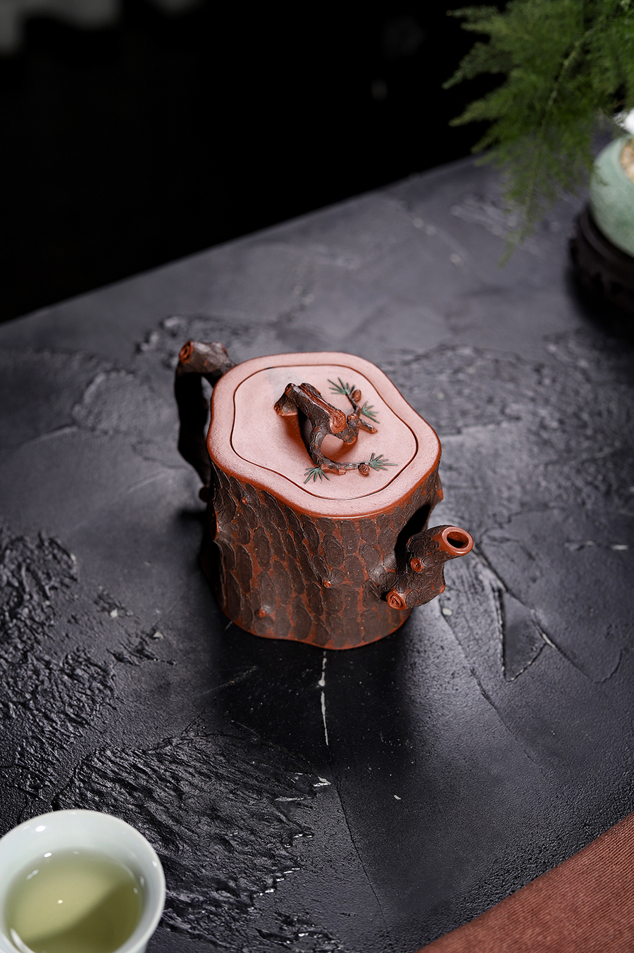 范萍全手工制松桩壶