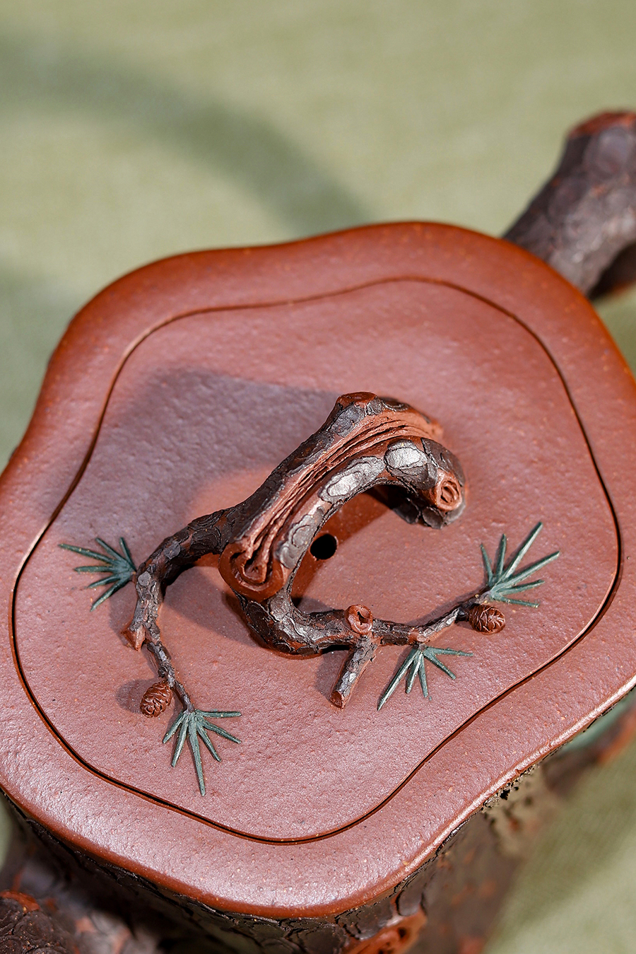 范萍全手工制松桩壶