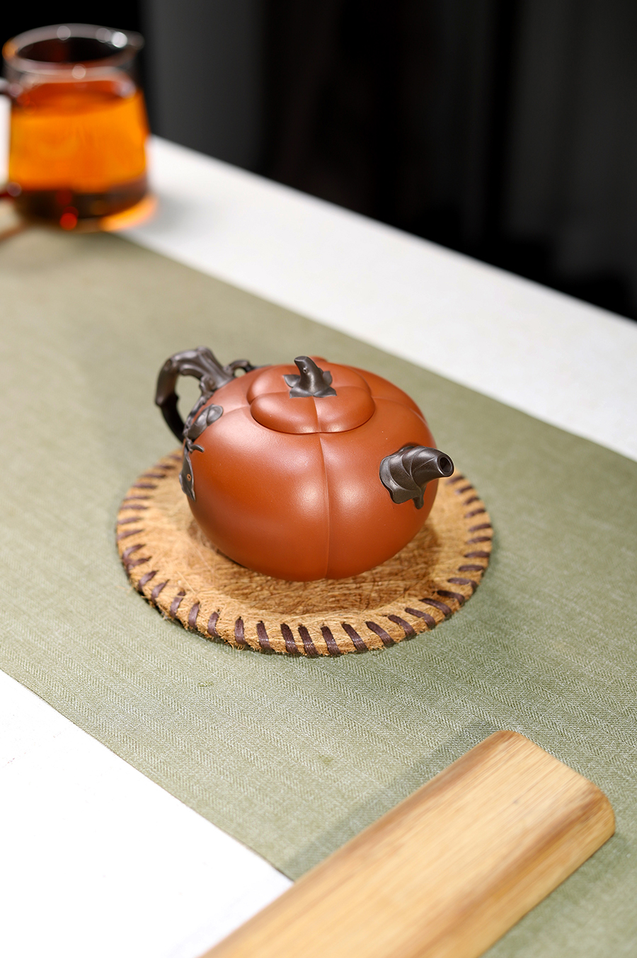 姚志源制丹柿壶