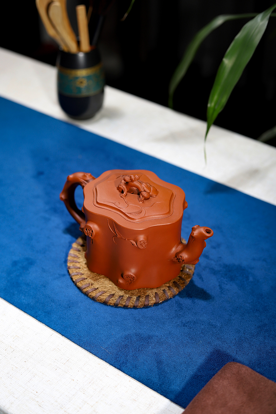 潘小忠制葡萄桩壶