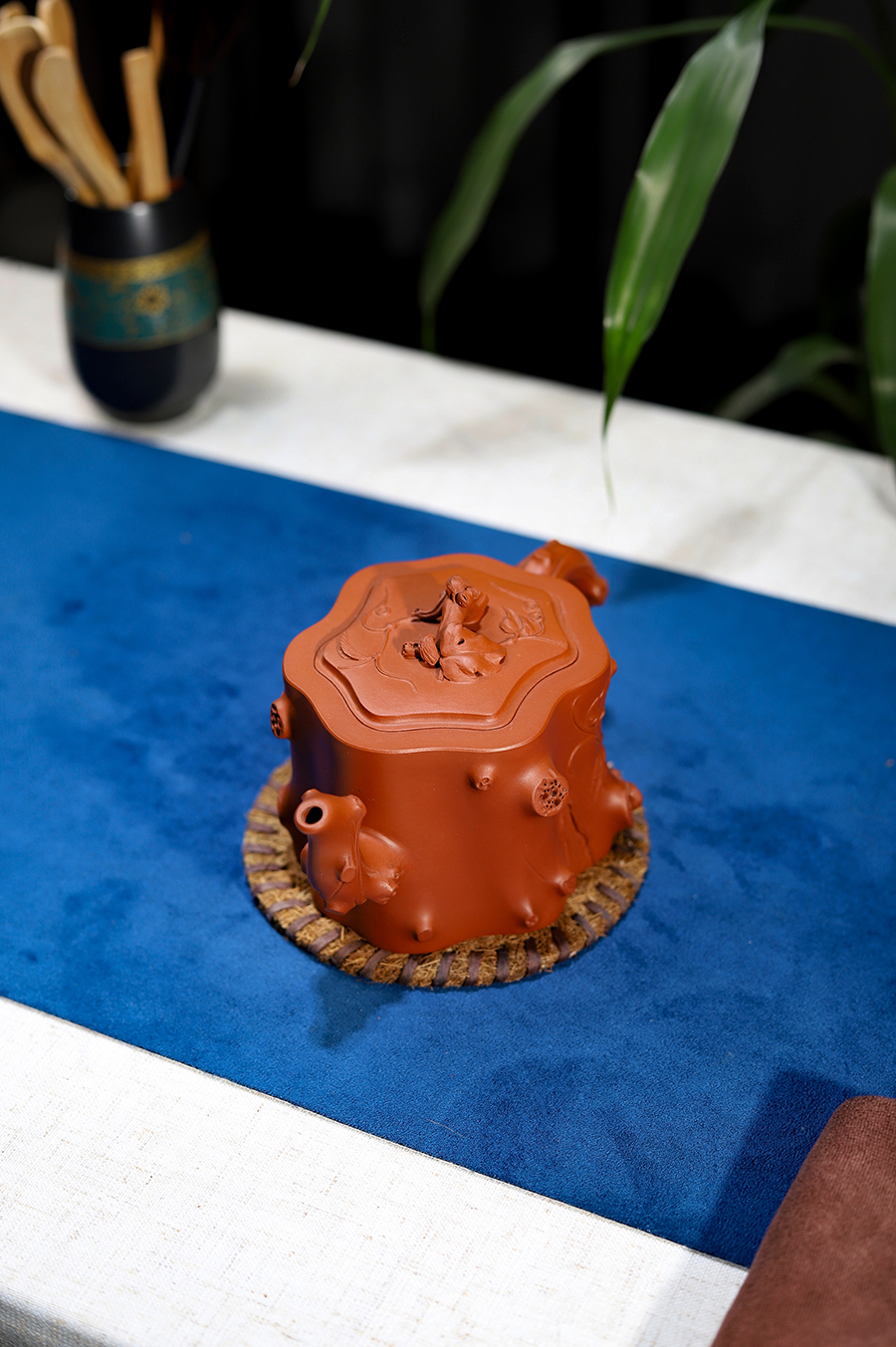 潘小忠制葡萄桩壶