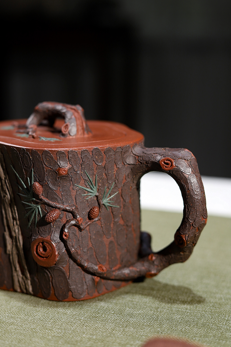范萍全手工制松桩壶