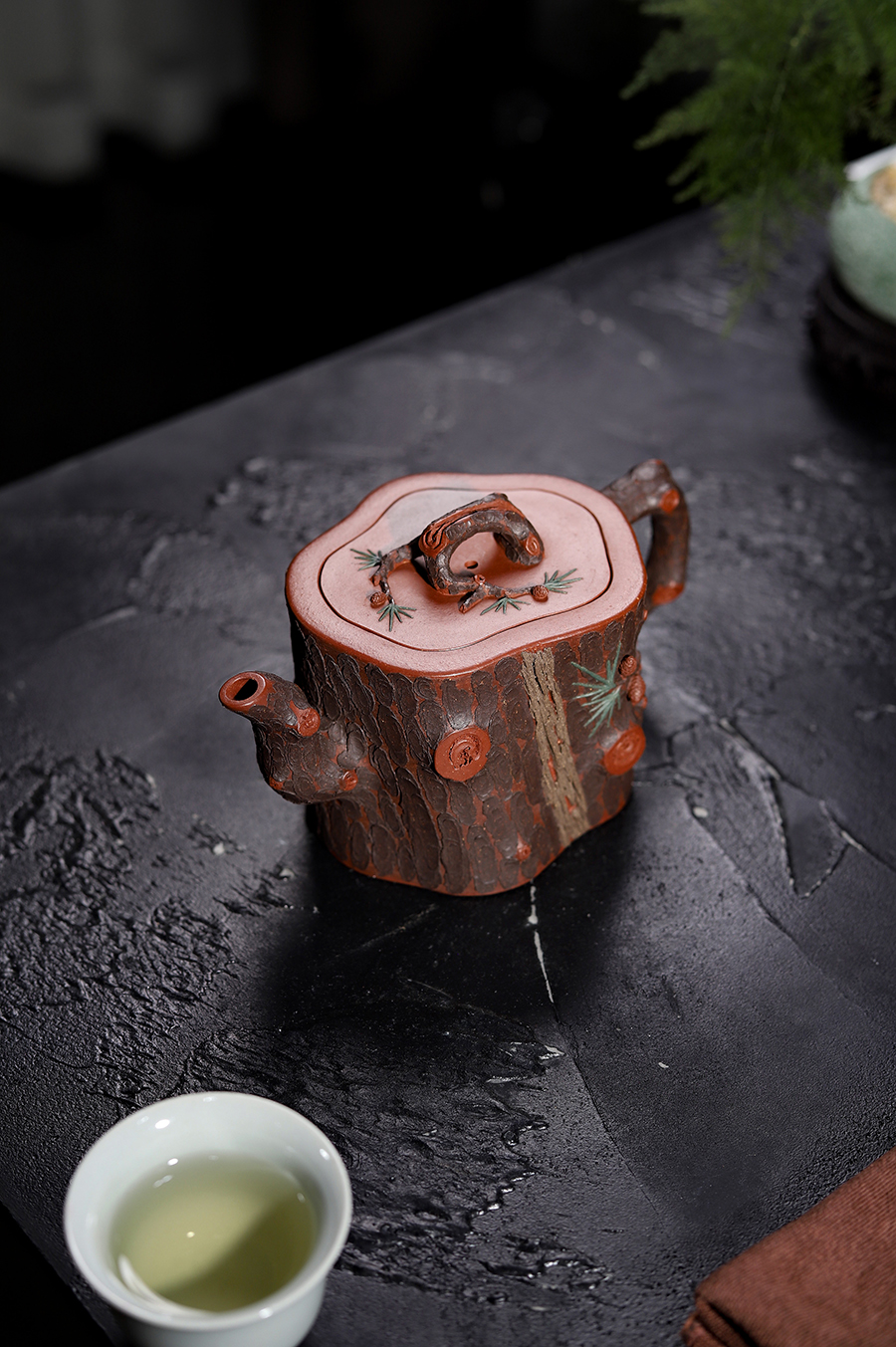 范萍全手工制松桩壶