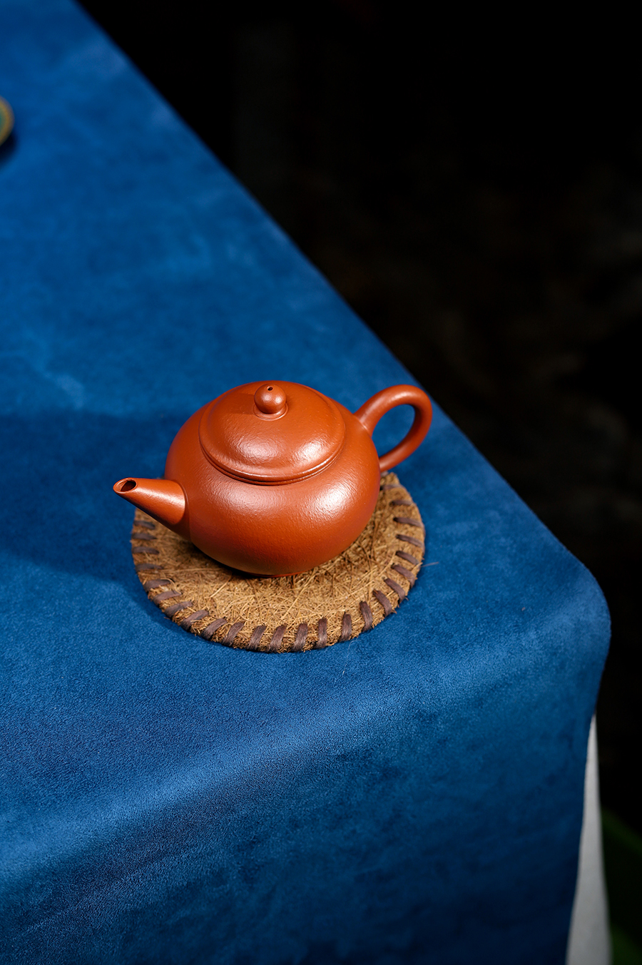 潘小忠制朱泥水平壶(大)