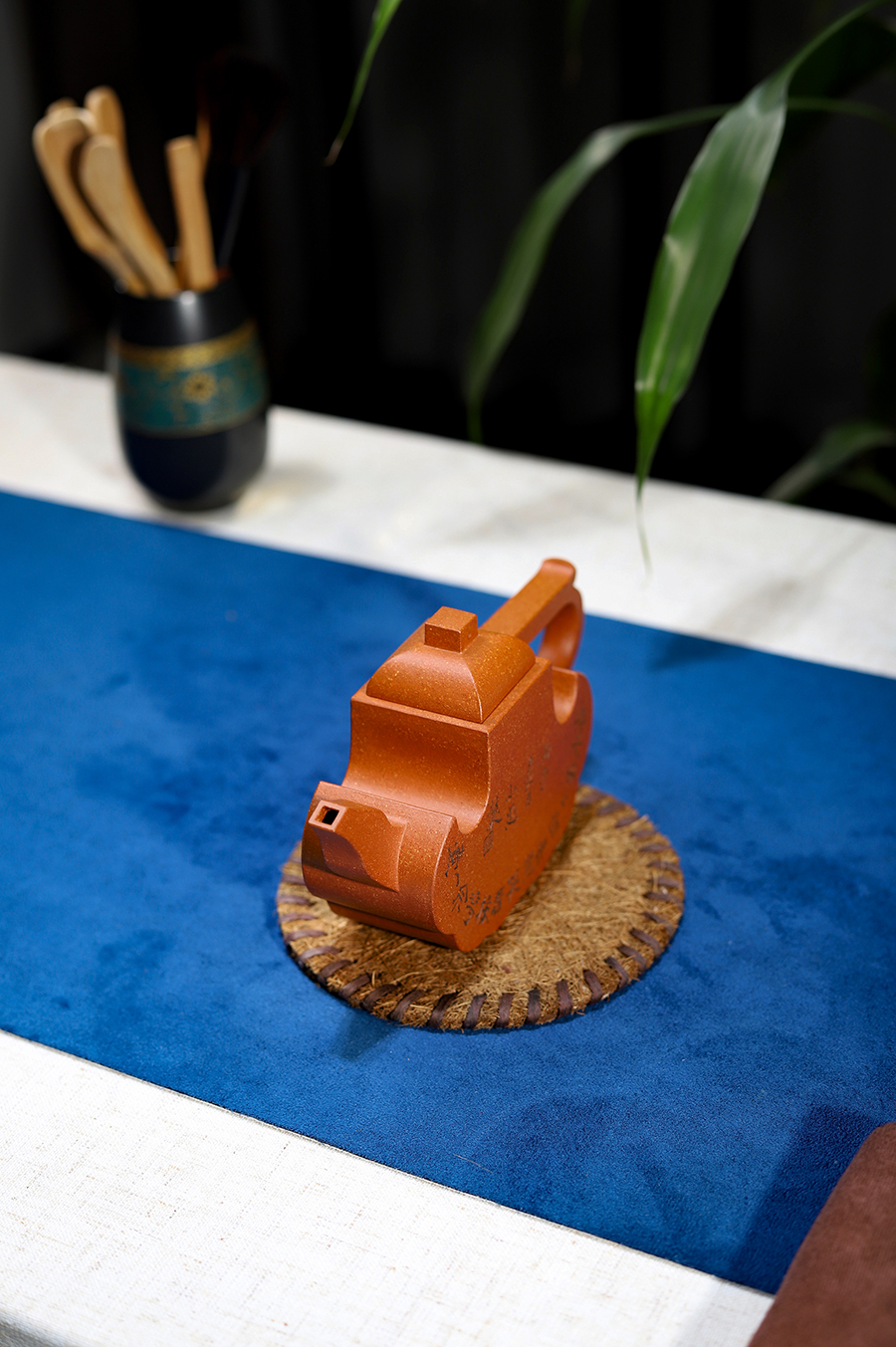 潘小忠制事事如意壶