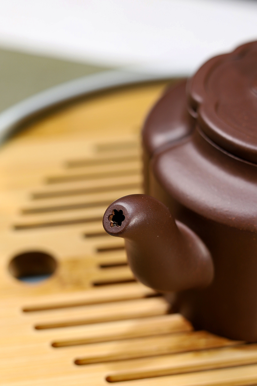 鲍利安制梅花周盘壶