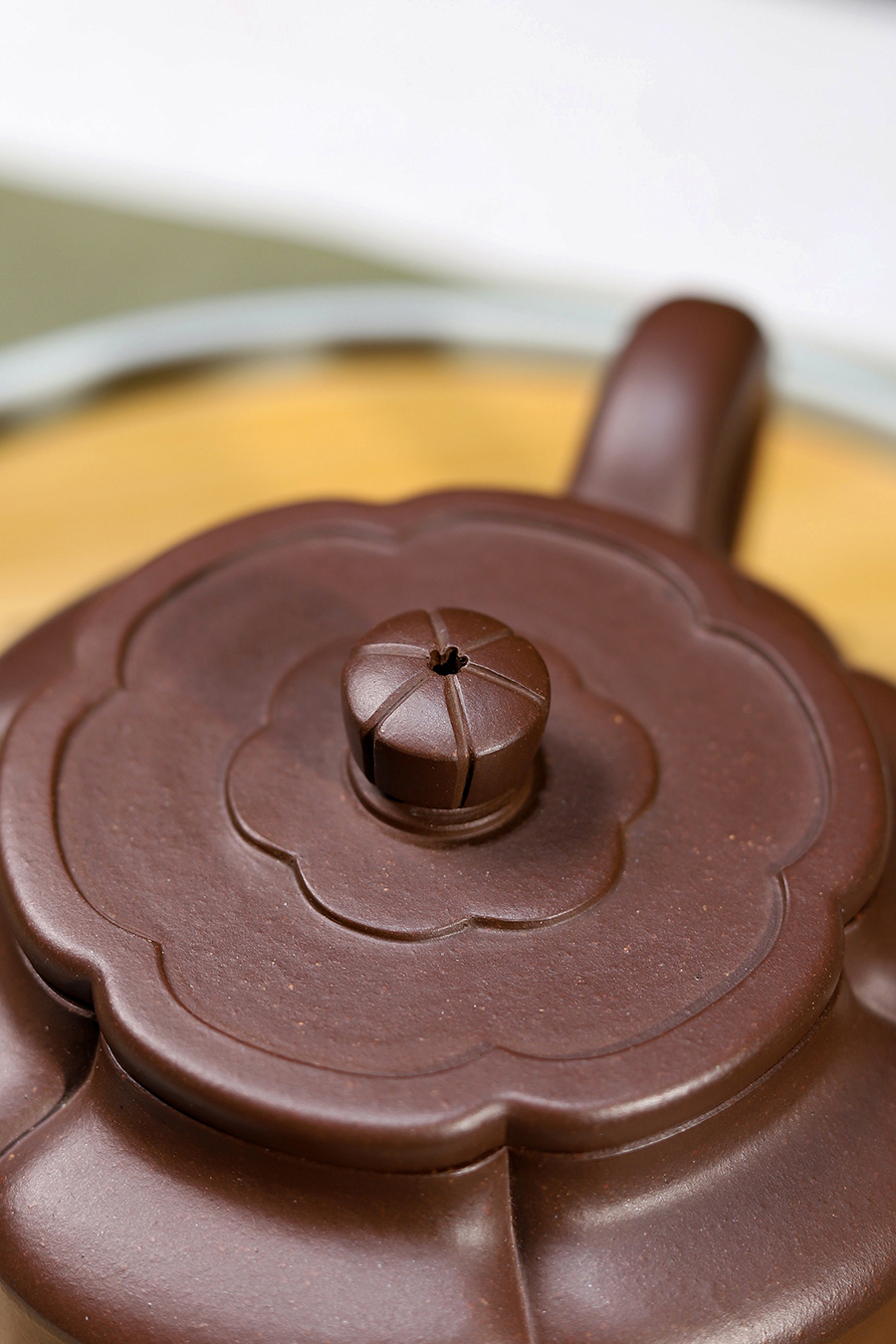 鲍利安制梅花周盘壶