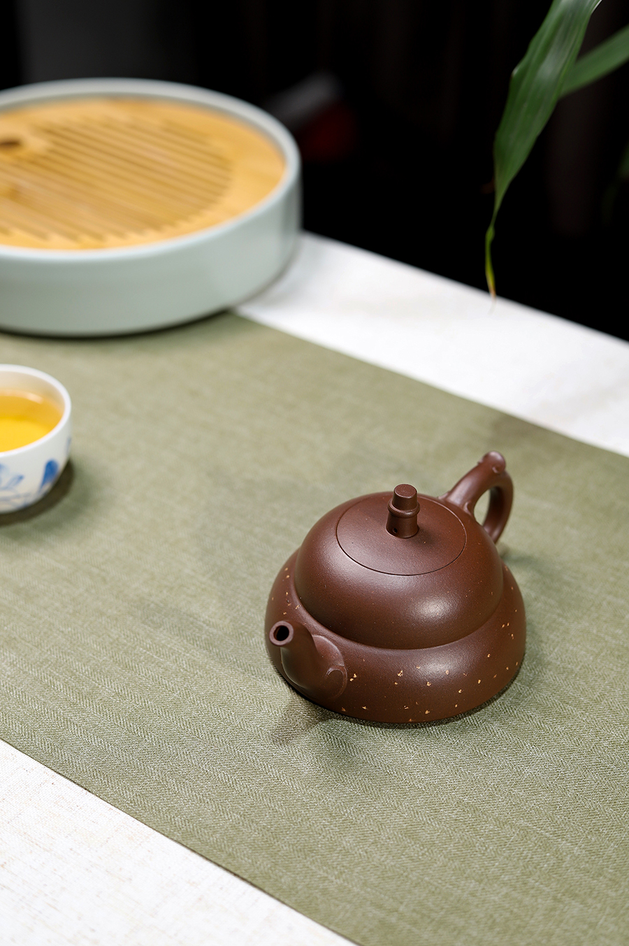 李寒勇制笠帽壶