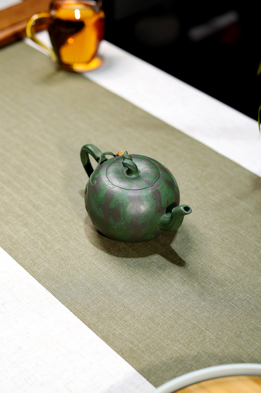 高建芳制西瓜壶