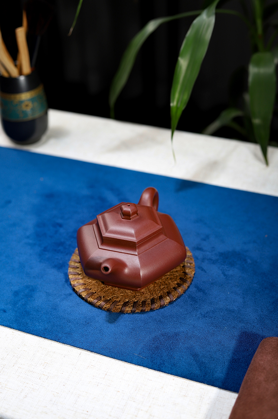 潘小忠制方泉壶