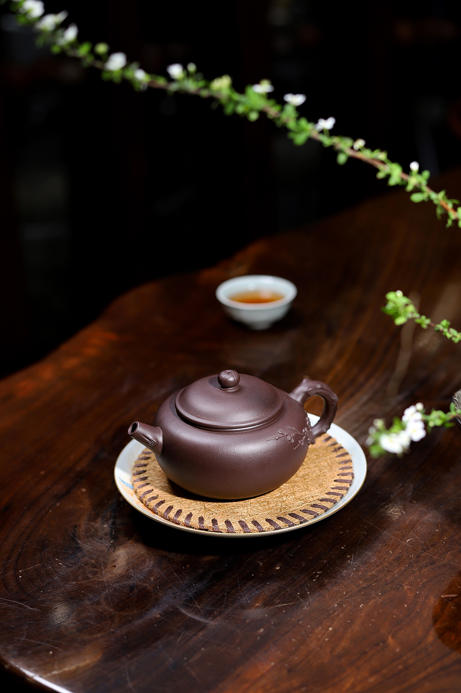 范建华制星蕊紫砂壶