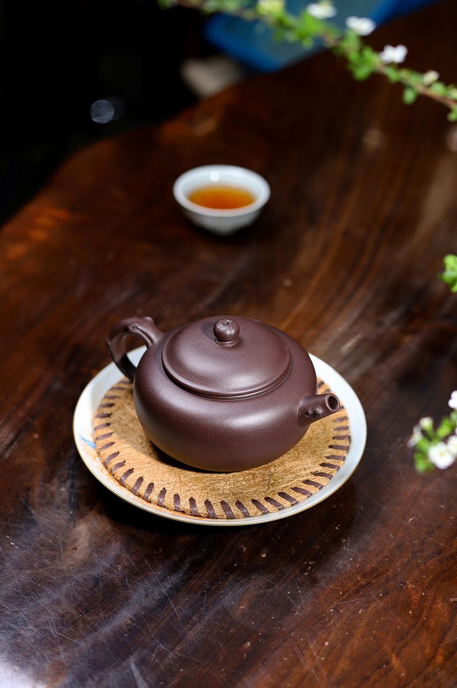 范建华制星蕊紫砂壶