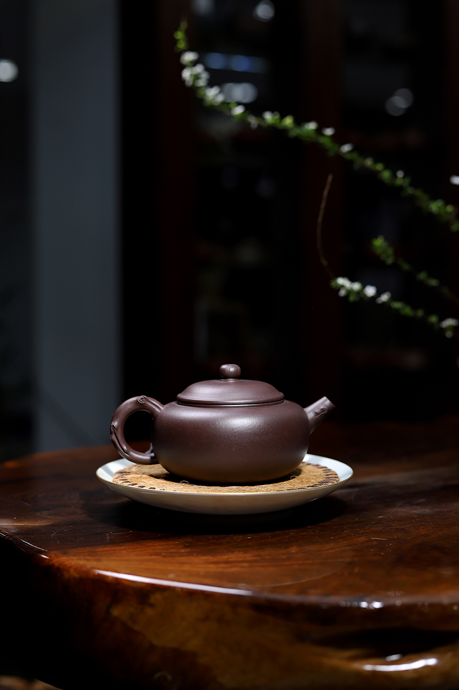 范建华制星蕊紫砂壶