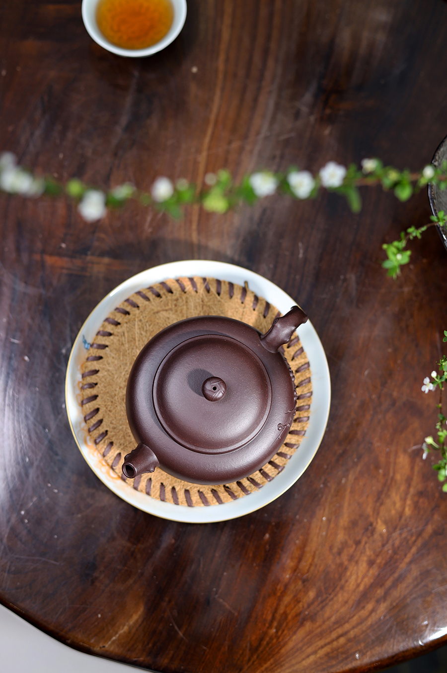 范建华制星蕊紫砂壶