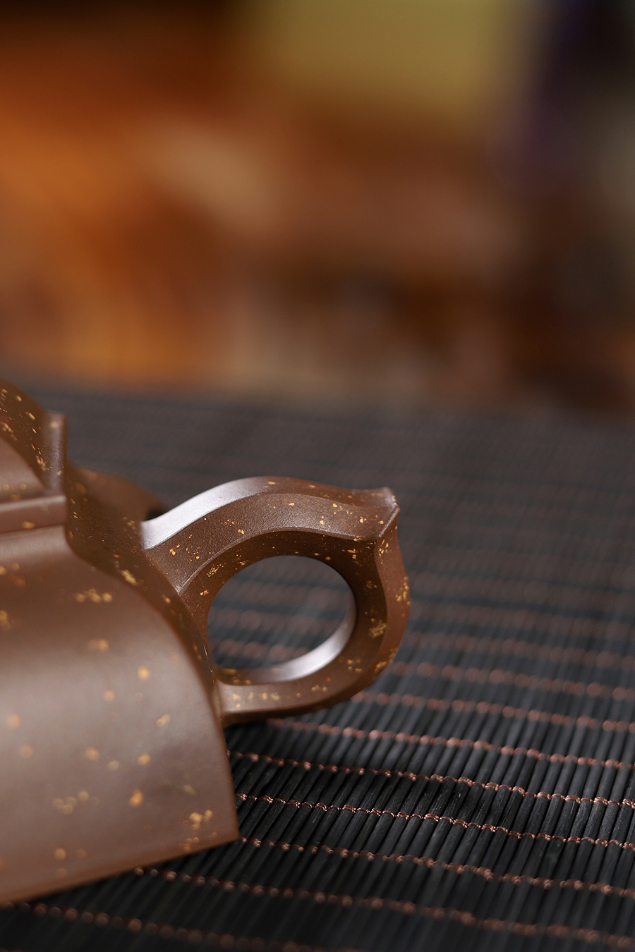 庄玉林制铺砂六方壶