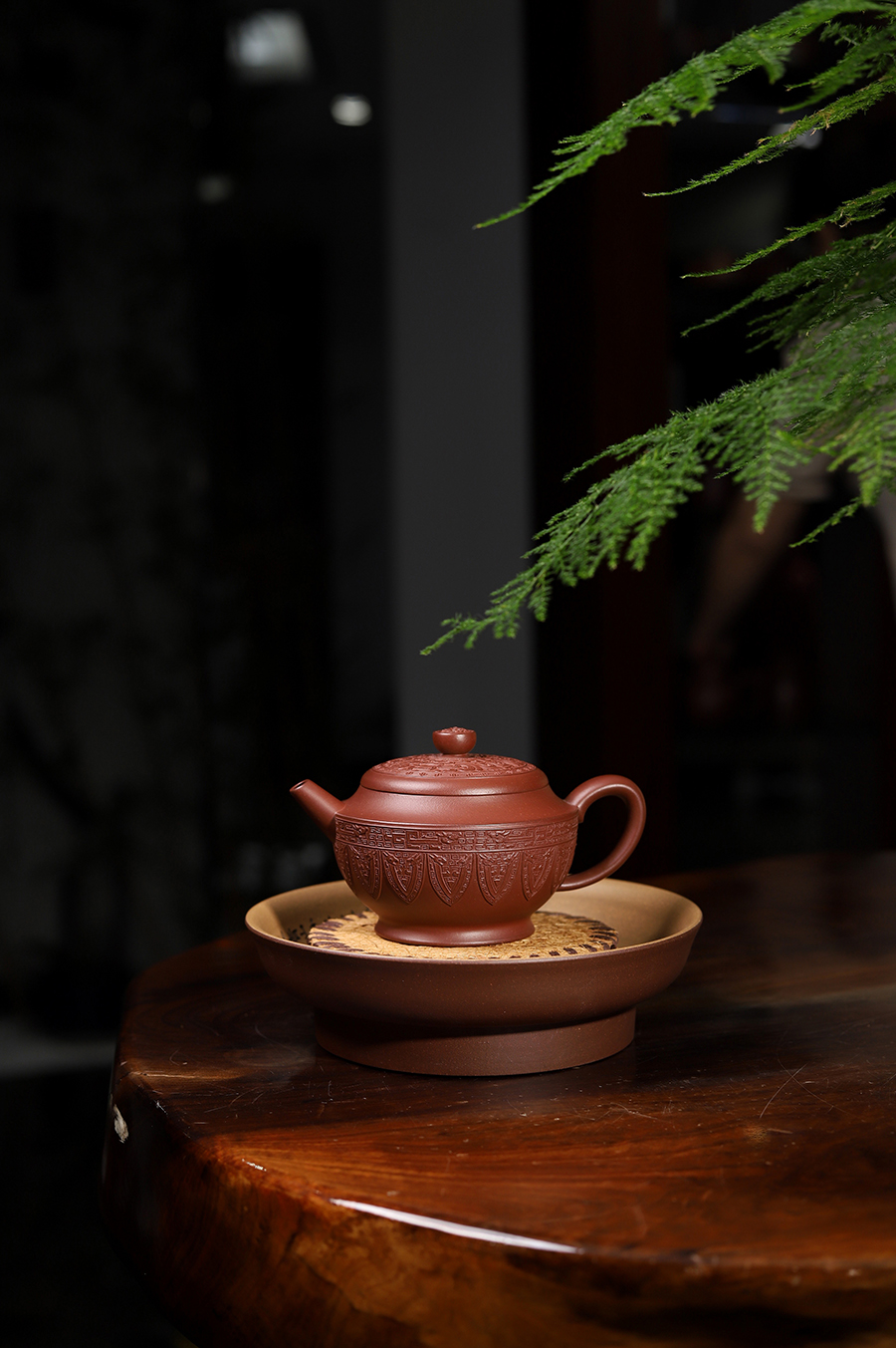 叶永君制飞龙在天壶