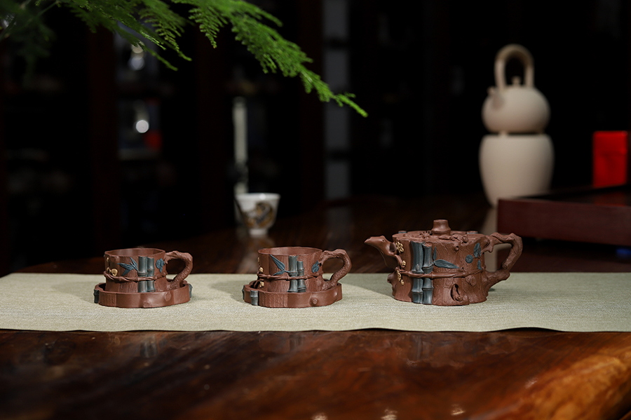 范洪泉制束柴三友五头套组