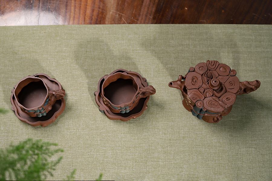 范洪泉制束柴三友五头套组