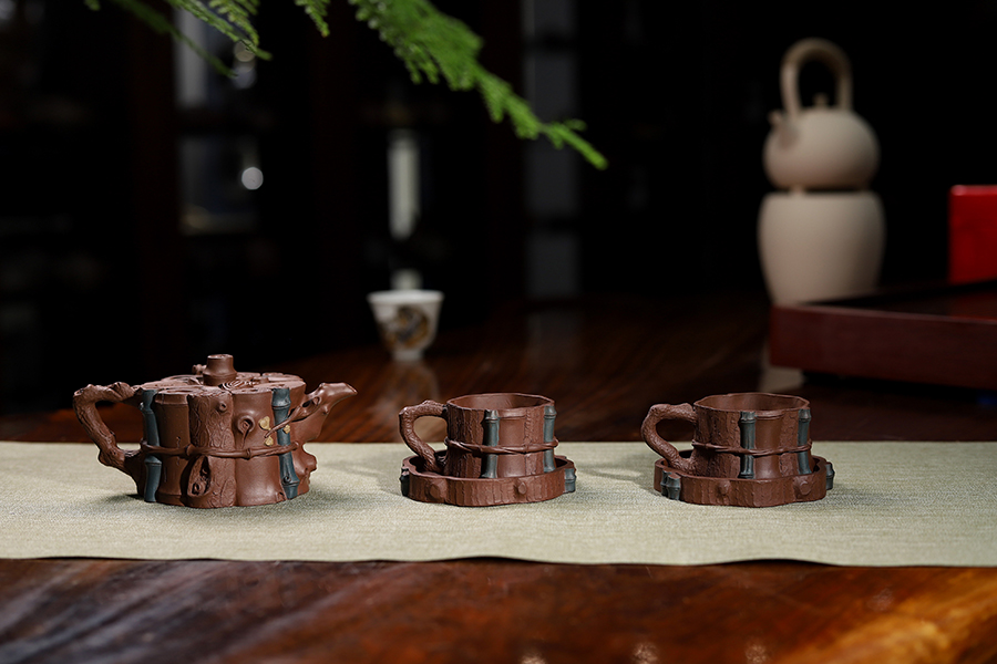 范洪泉制束柴三友五头套组