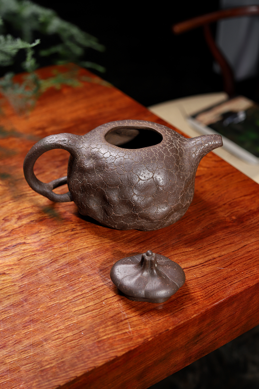 顾绍培制全手工制大供春壶