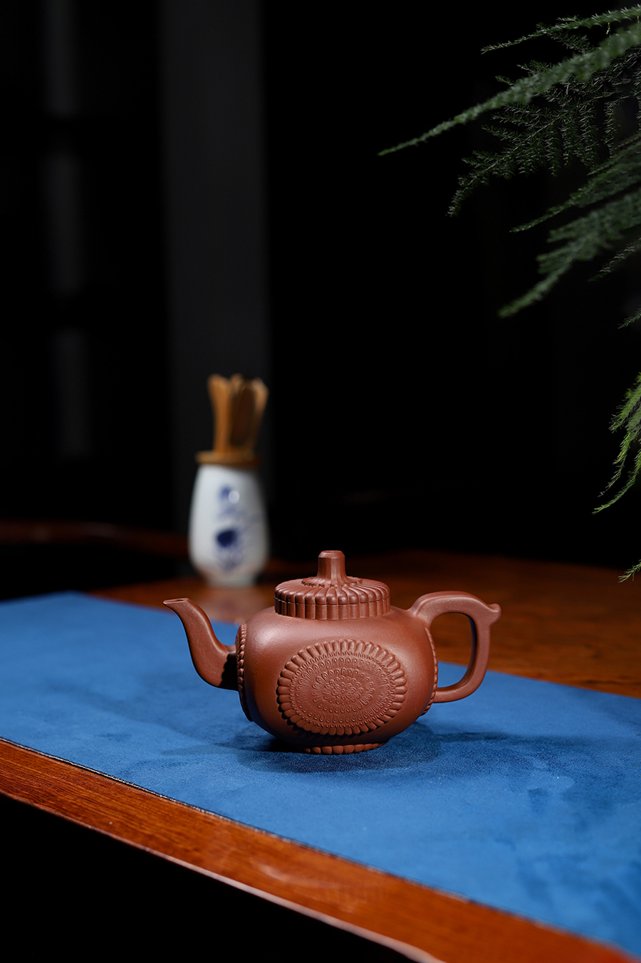 蒋小彦全手工制葵菱壶