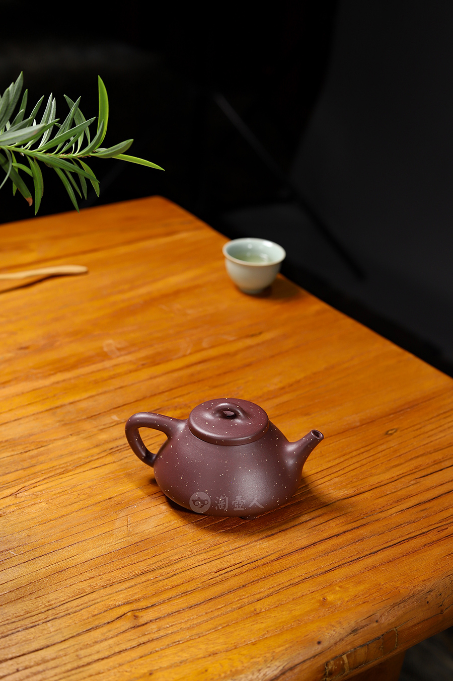 恽志培全手工制石瓢壶(点砂)