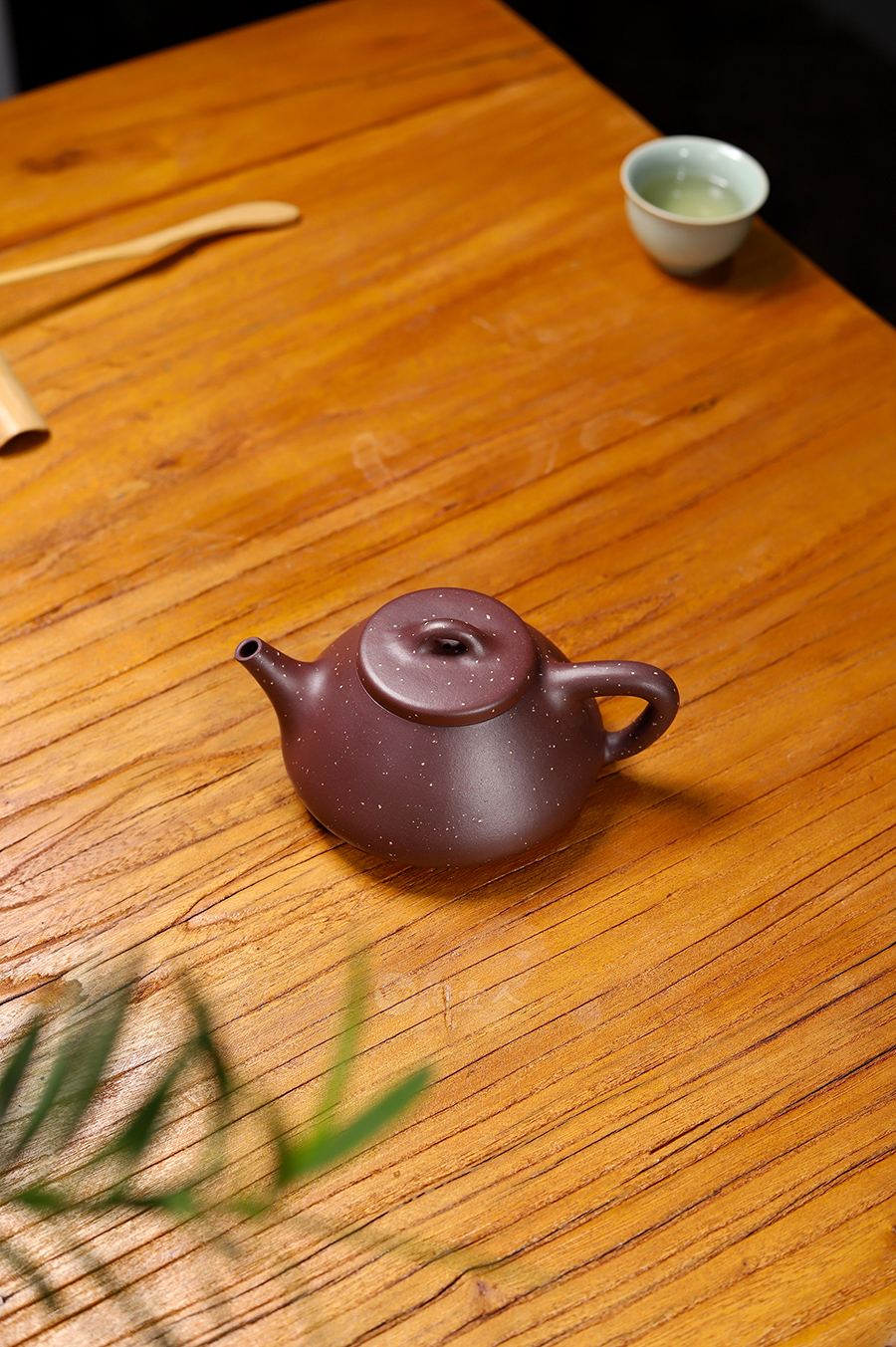 恽志培全手工制石瓢壶(点砂)