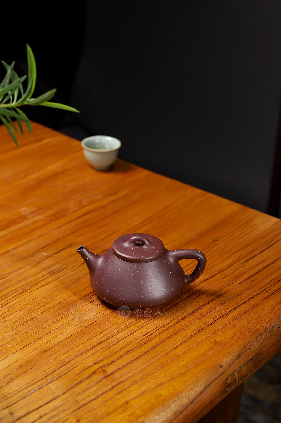 恽志培全手工制石瓢壶(点砂)