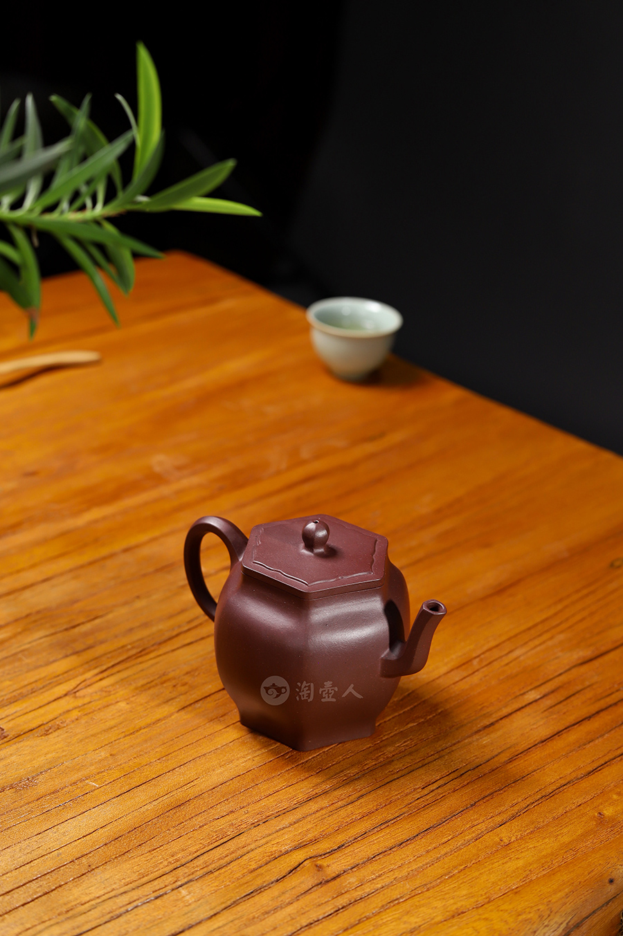 恽志培全手工制六方宫灯壶